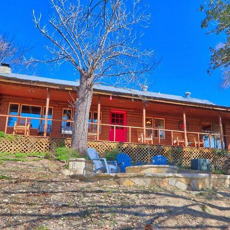 Clearwater Log Home Wimberley Exteriör bild