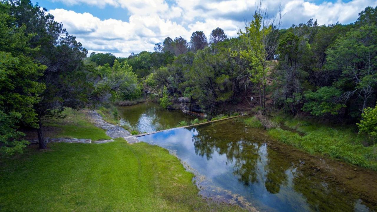 Clearwater Log Home Wimberley Exteriör bild