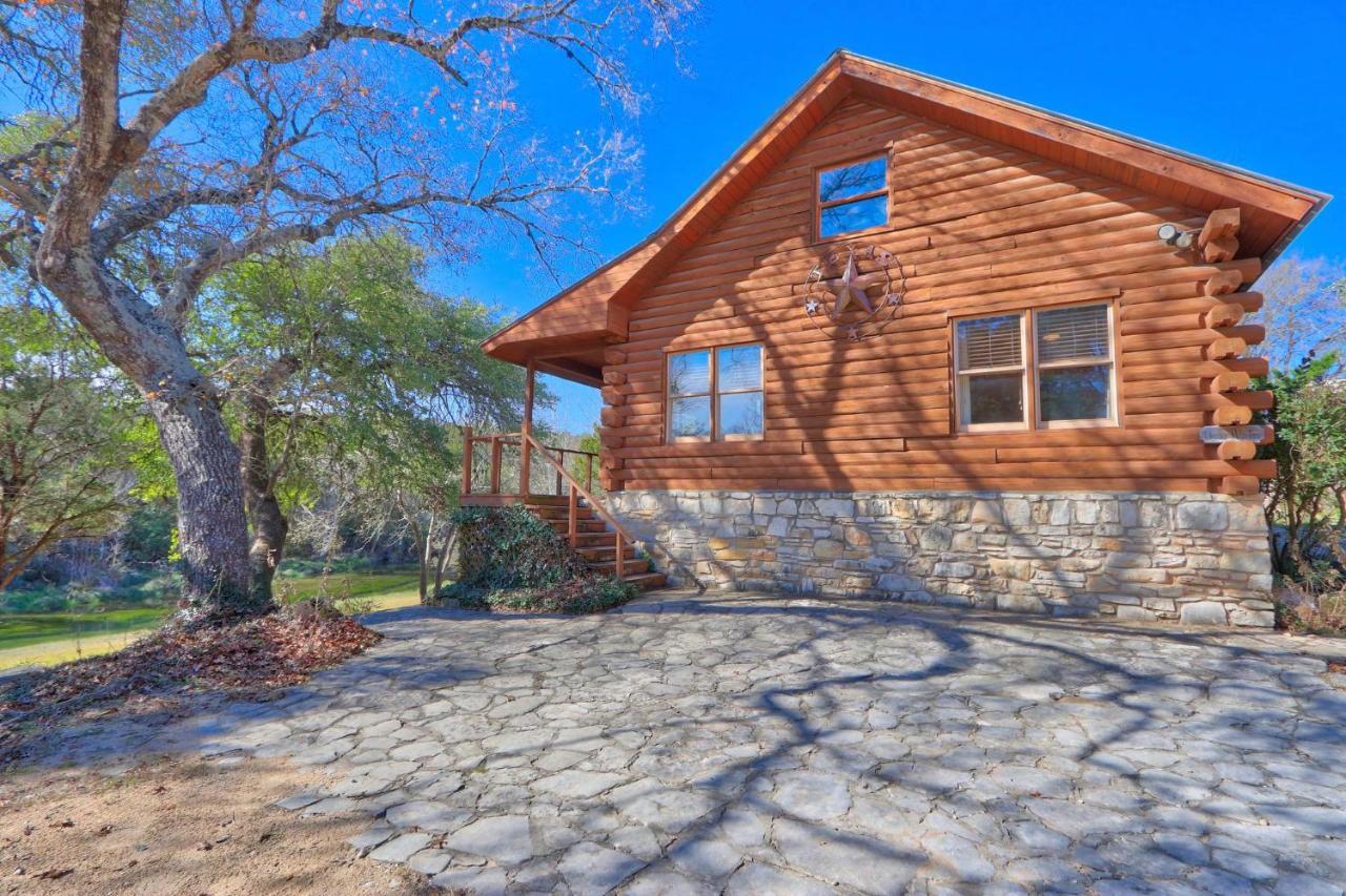 Clearwater Log Home Wimberley Exteriör bild