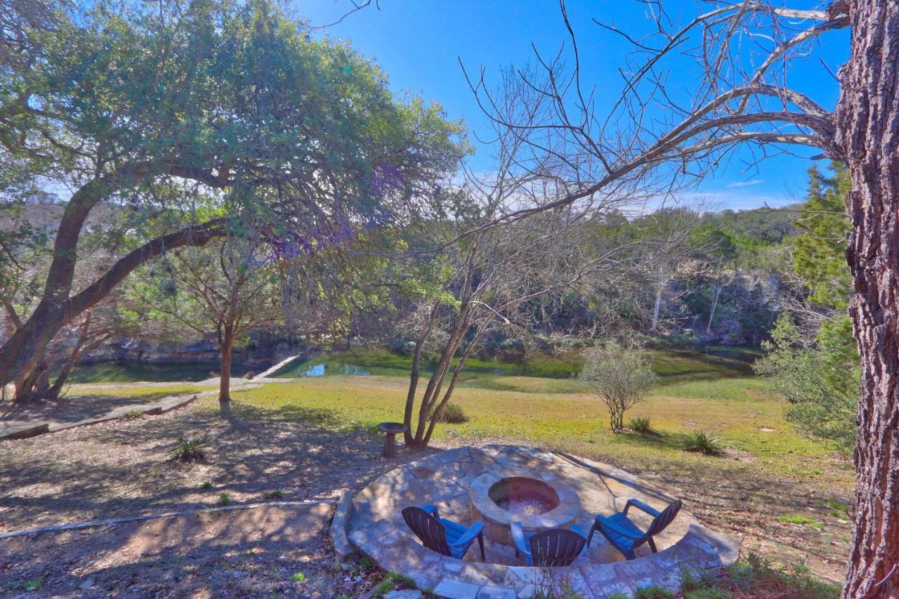 Clearwater Log Home Wimberley Exteriör bild