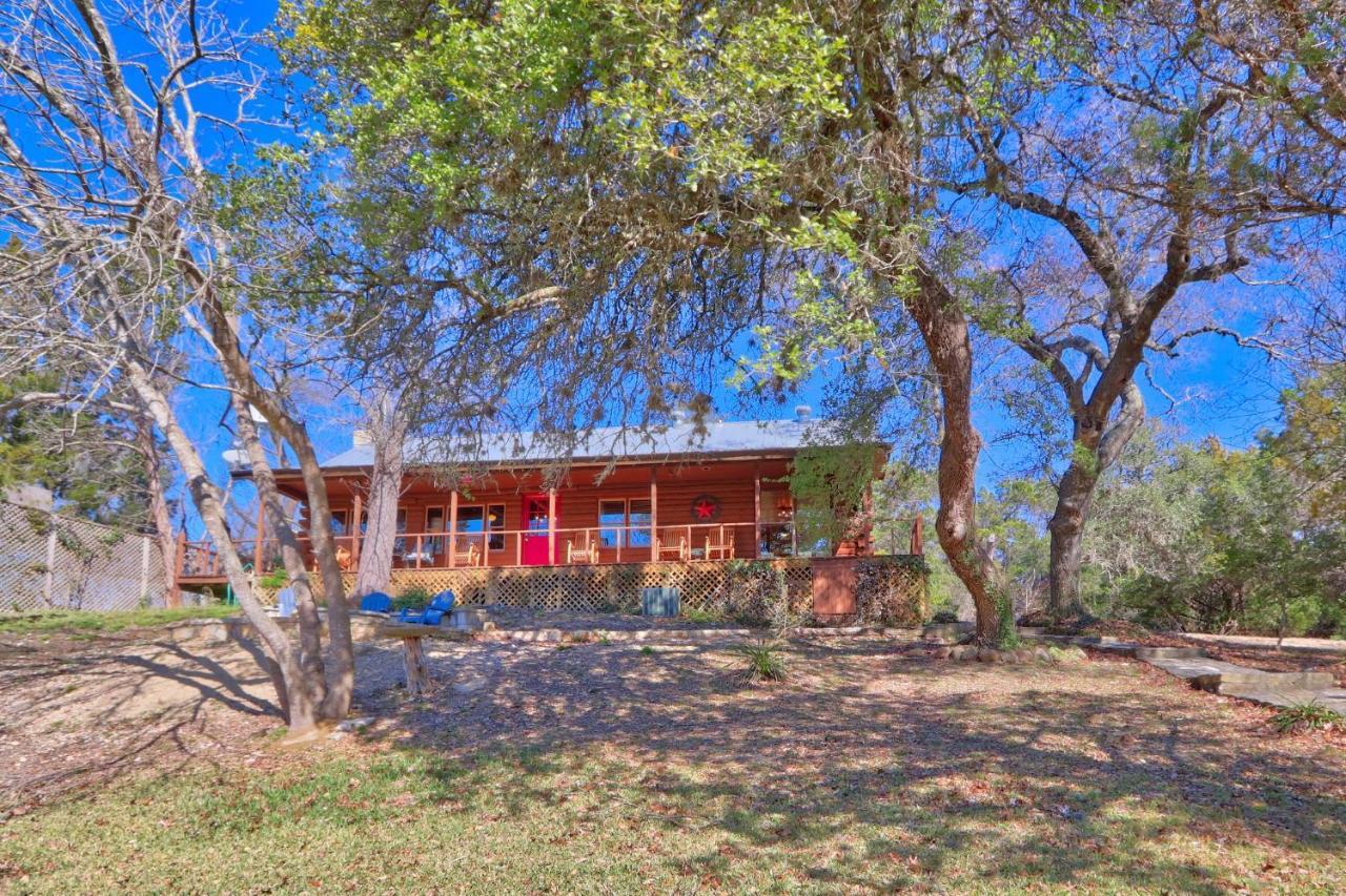 Clearwater Log Home Wimberley Exteriör bild