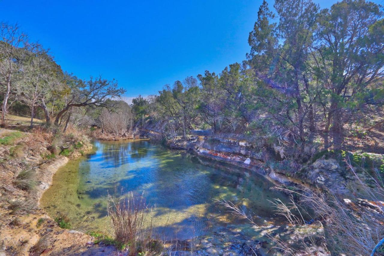 Clearwater Log Home Wimberley Exteriör bild