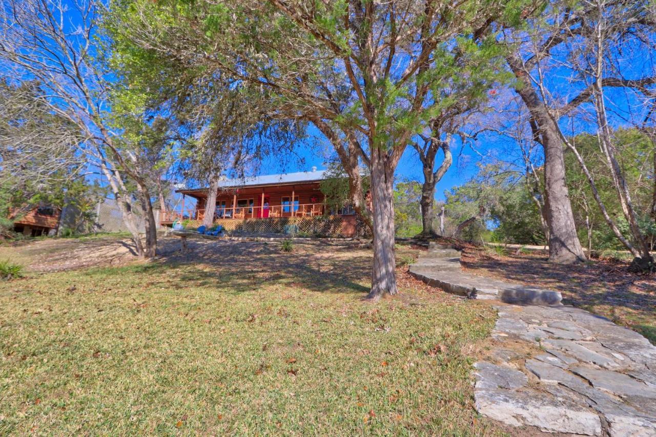 Clearwater Log Home Wimberley Exteriör bild