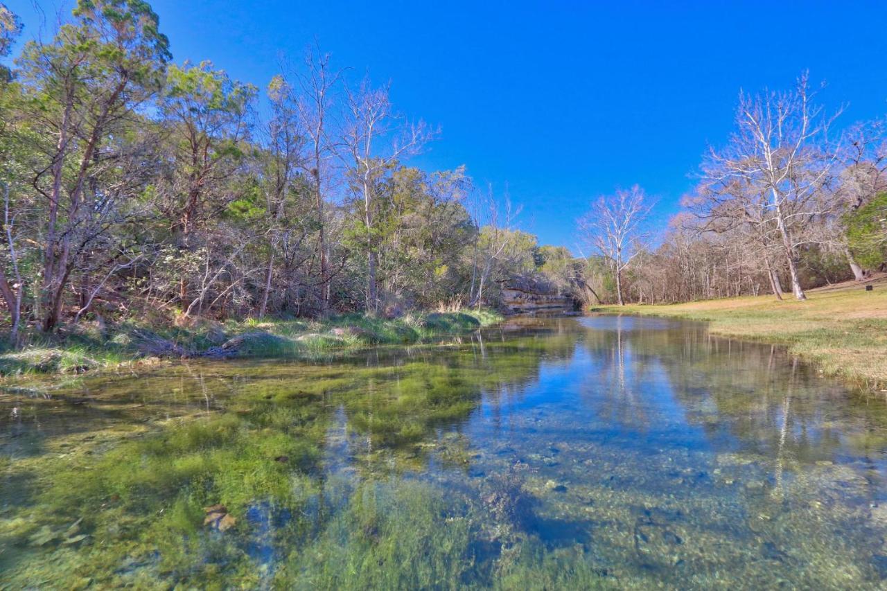 Clearwater Log Home Wimberley Exteriör bild