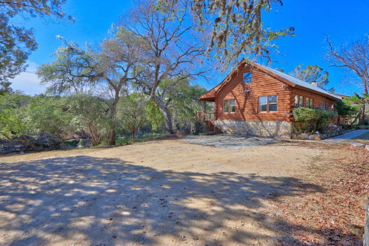 Clearwater Log Home Wimberley Exteriör bild